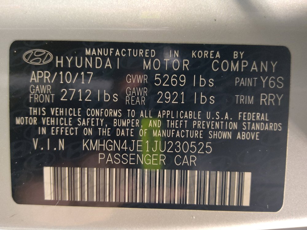 Used 2018 Genesis G80 3.8 w/ Option Group 02 image 33