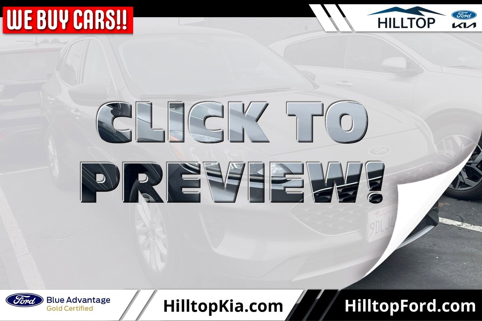 Used 2022 Ford Escape SE w/ Convenience Package
