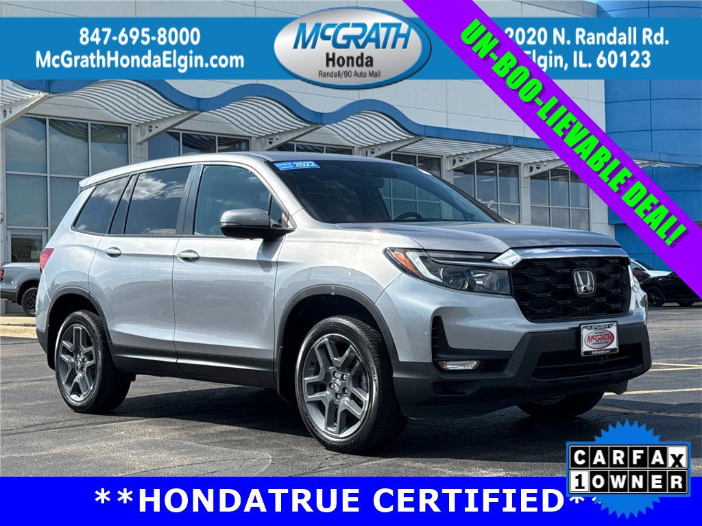 Certified 2022 Honda Passport EX-L
