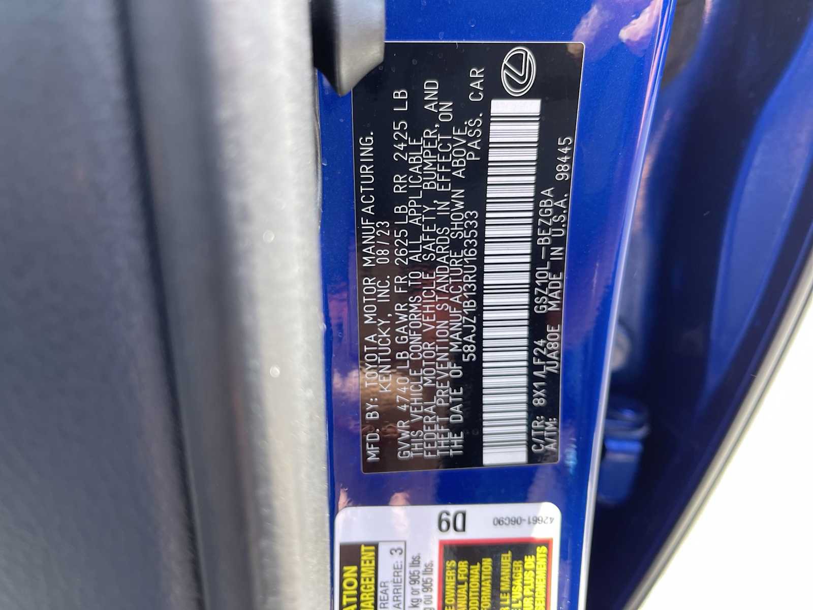Used 2024 Lexus ES 350 F Sport FWD image 28