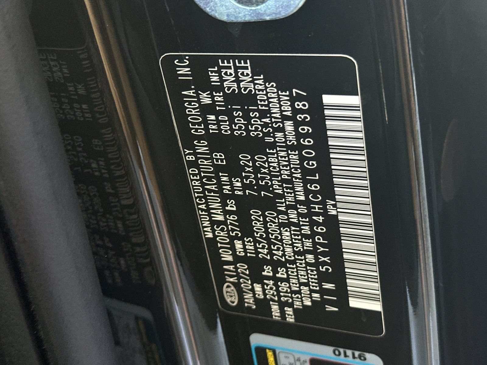Used 2020 Kia Telluride S FWD image 29