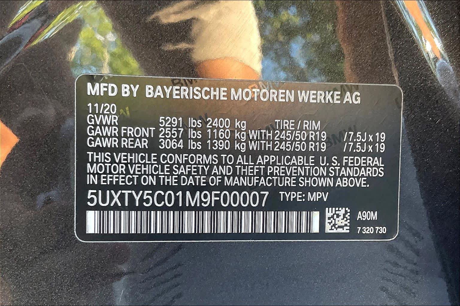 Used 2021 BMW X3 xDrive30i w/ Premium Package AWD/4WD image 37