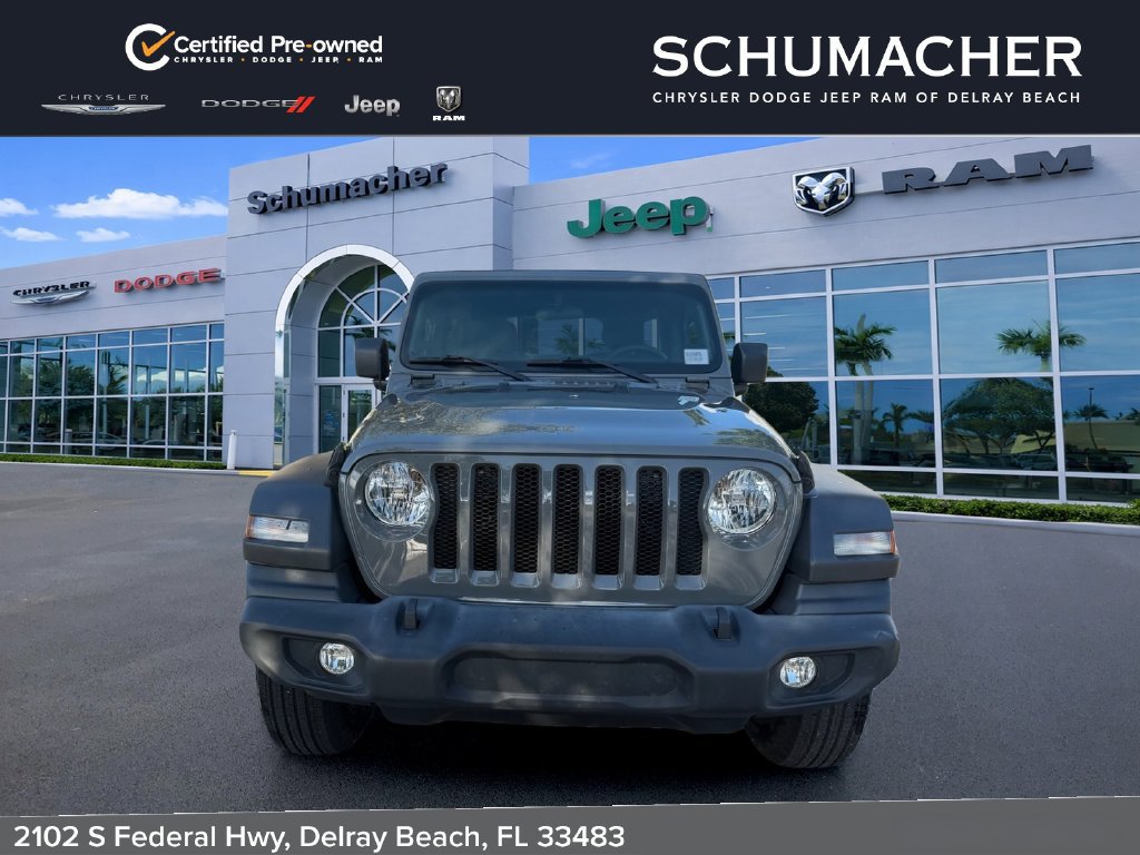 Certified 2023 Jeep Wrangler Unlimited Sport AWD/4WD image 2