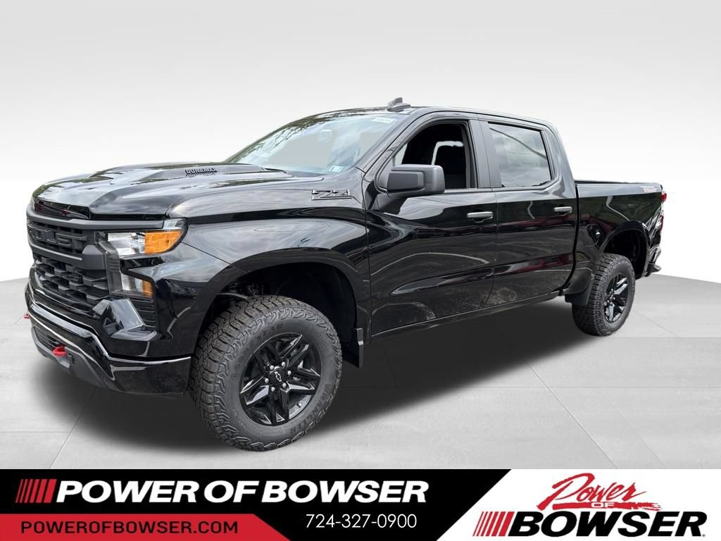 New 2026 Chevrolet Silverado 1500 Custom Trail Boss w/ LPO, Dark Essentials Package