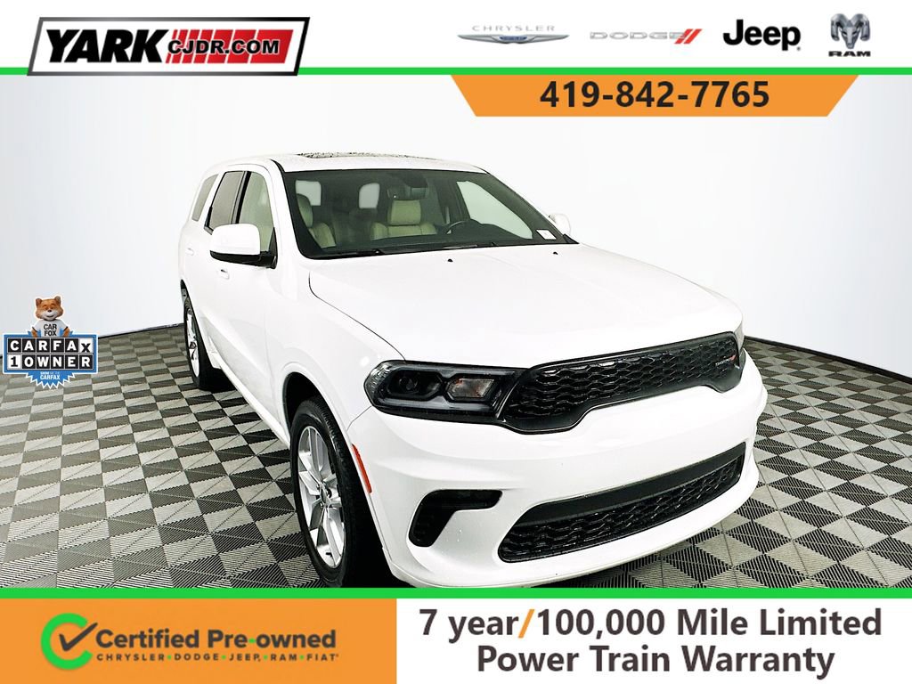 Certified 2022 Dodge Durango GT