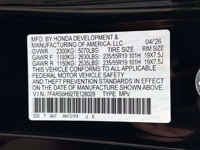 Certified 2026 Honda CR-V Sport Touring image 19
