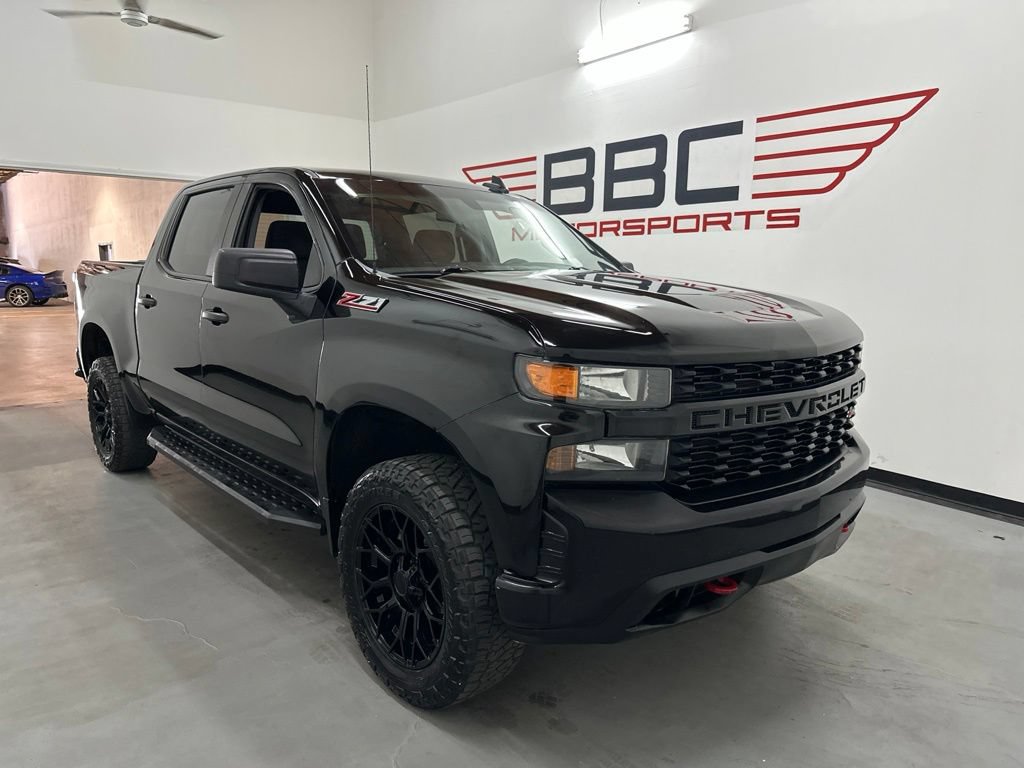 Used 2021 Chevrolet Silverado 1500 Custom Trail Boss w/ Midnight Edition AWD/4WD image 1