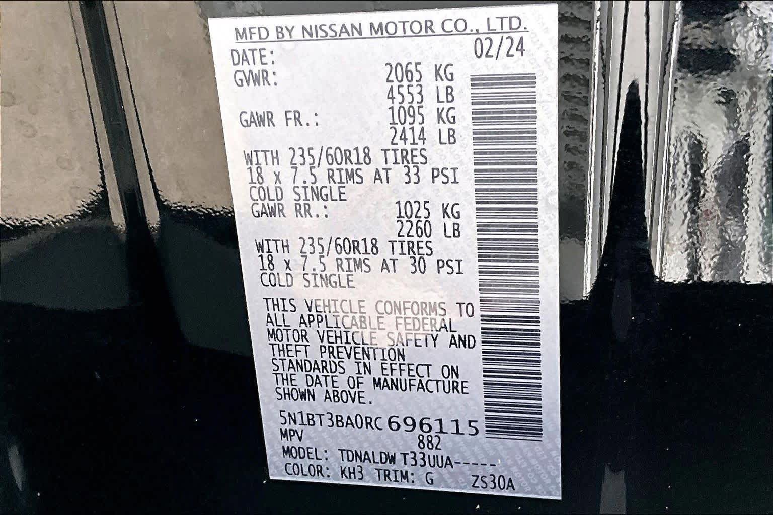Certified 2024 Nissan Rogue SV FWD image 33