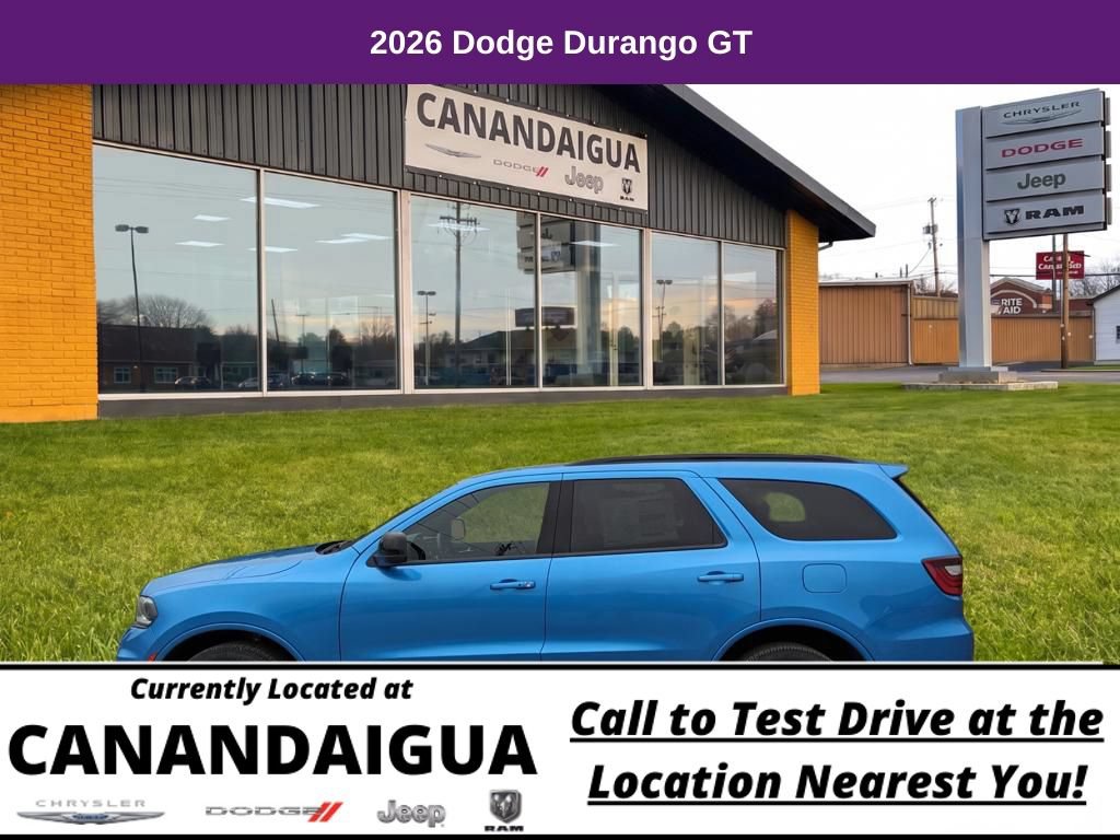New 2026 Dodge Durango GT w/ Blacktop Package AWD/4WD image 4