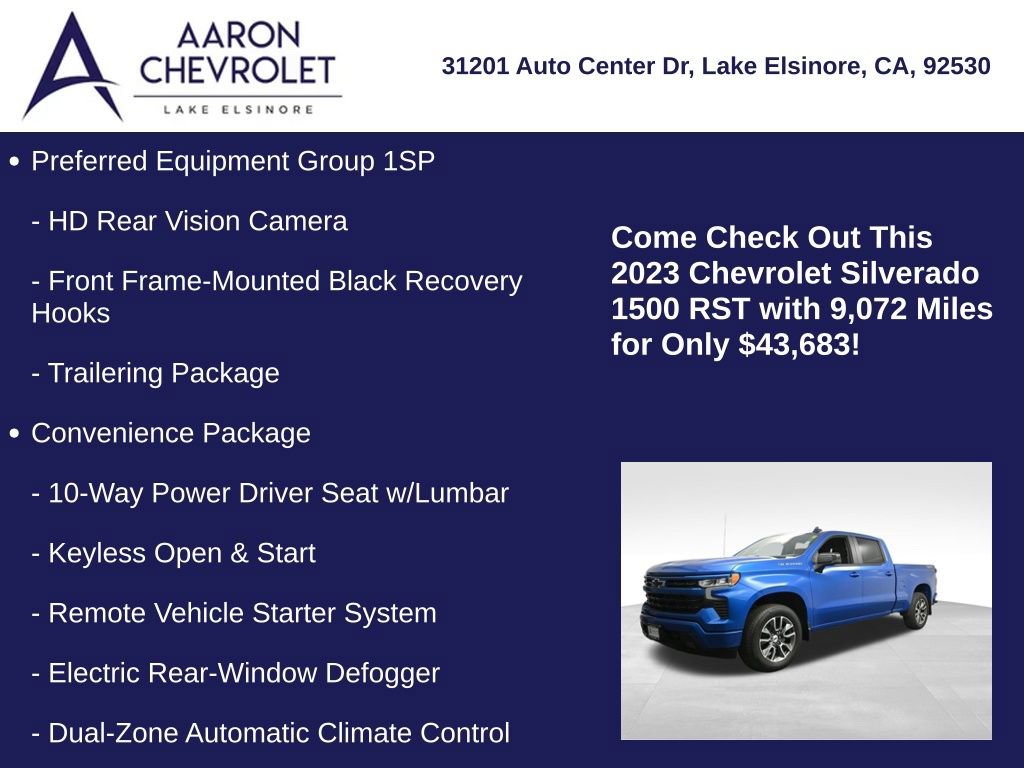 Used 2023 Chevrolet Silverado 1500 RST w/ All Star Edition Plus image 20