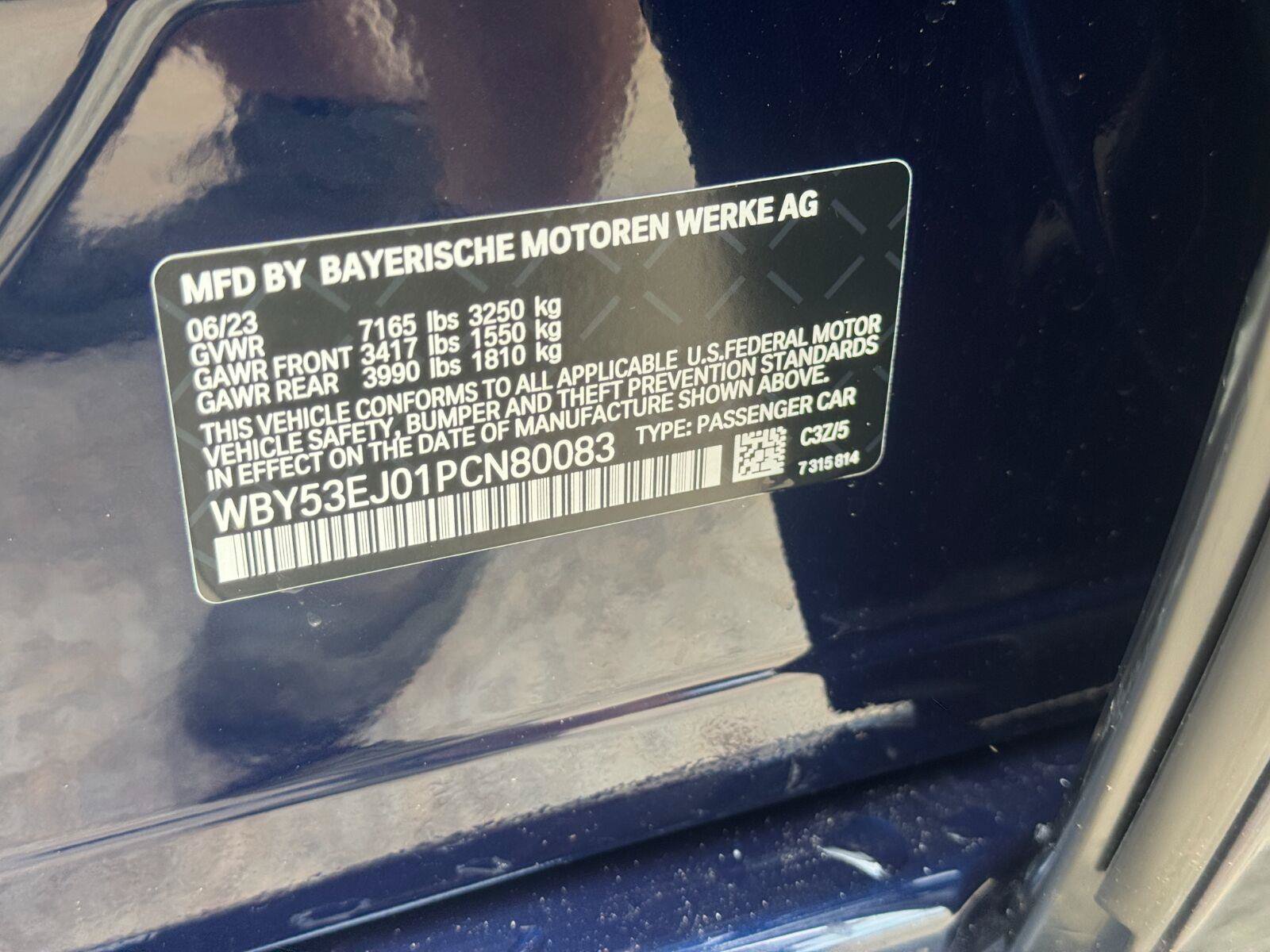 Used 2023 BMW i7 xDrive60 AWD/4WD image 61