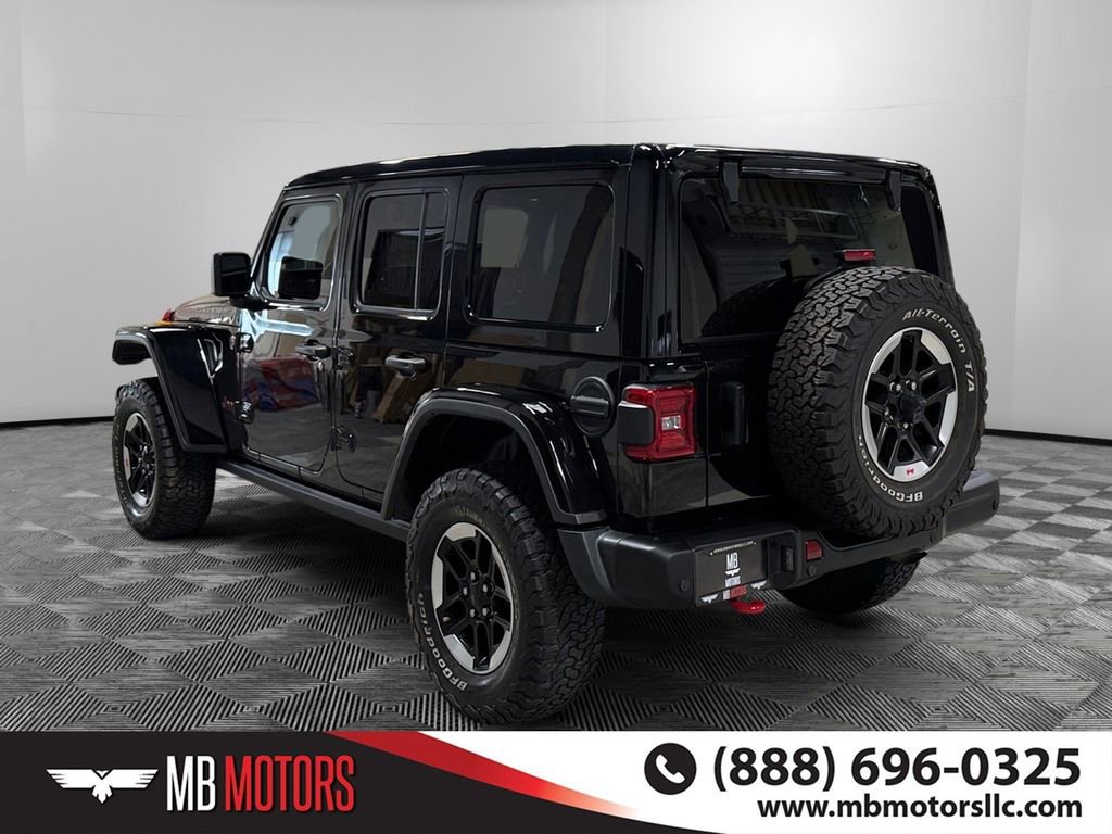 Used 2021 Jeep Wrangler Unlimited Rubicon w/ Uconnect 4C Nav & Sound Group AWD/4WD image 7