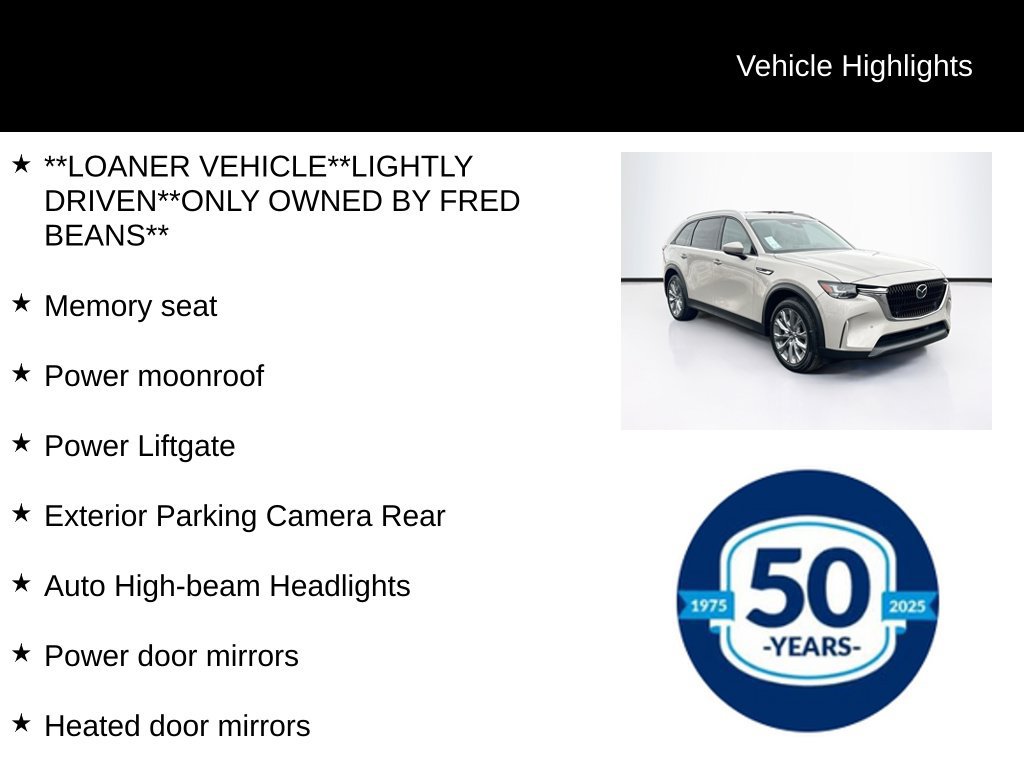 Used 2026 MAZDA CX-90 Plug-In Hybrid w/ Preferred AWD/4WD image 9