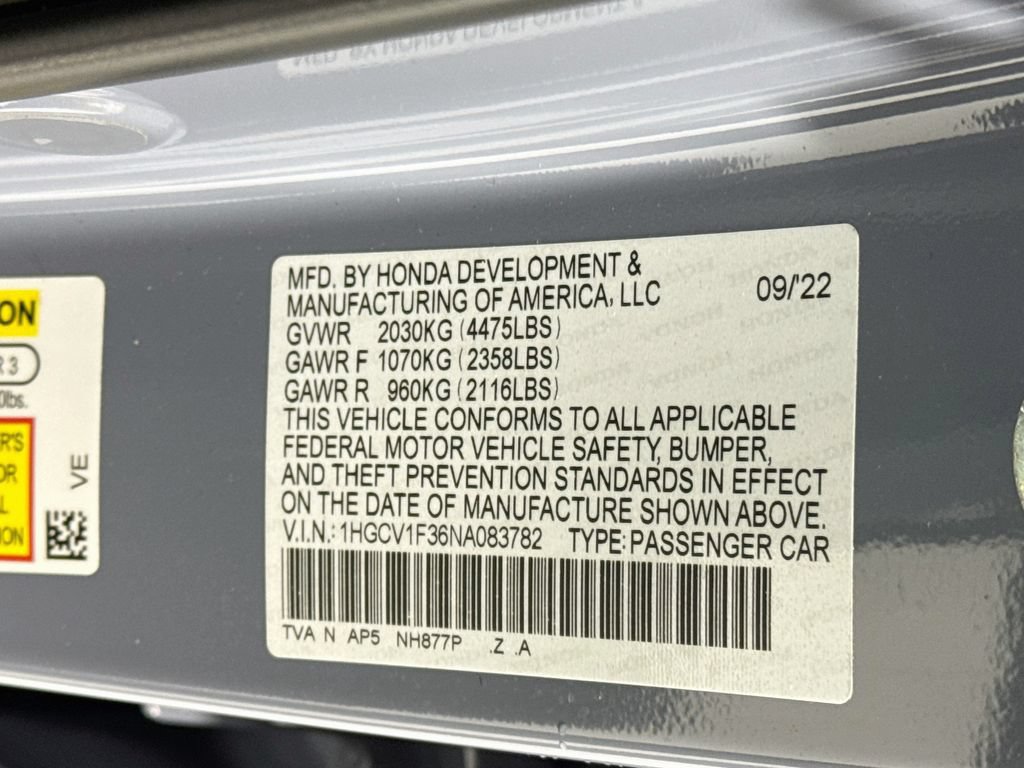 Used 2022 Honda Accord Sport image 35