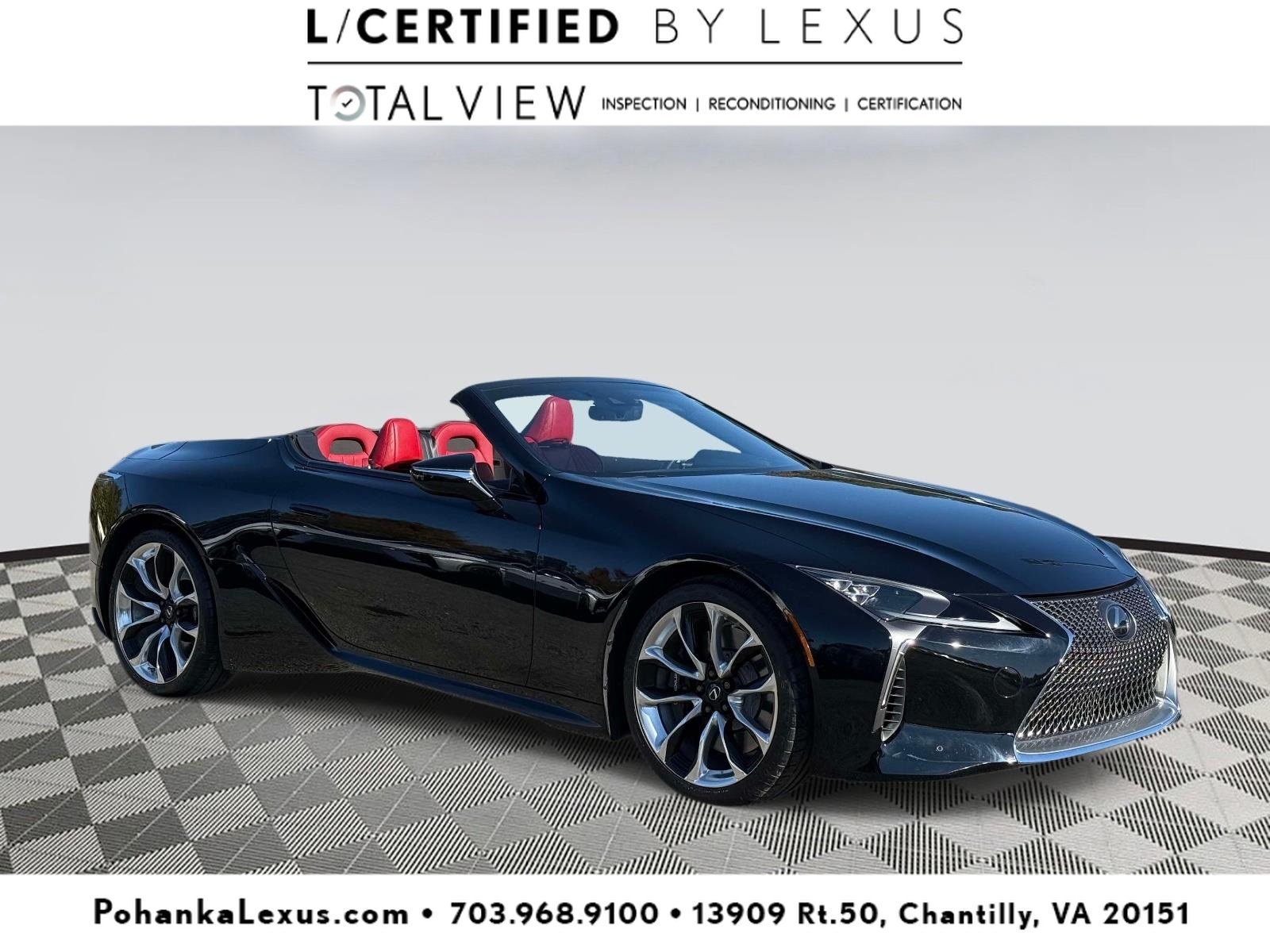 Used 2021 Lexus LC 500 Convertible w/ Touring Package RWD image 1