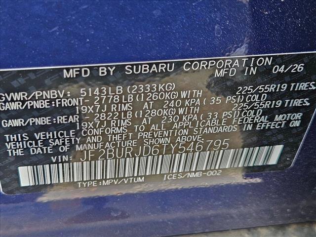 New 2026 Subaru Outback Touring XT AWD/4WD image 18