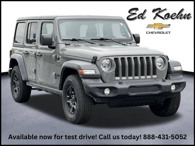 Used 2023 Jeep Wrangler Unlimited Sport AWD/4WD image 1