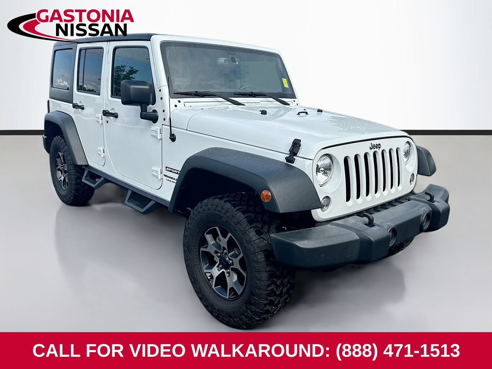 Used 2018 Jeep Wrangler Unlimited Sport S AWD/4WD image 1
