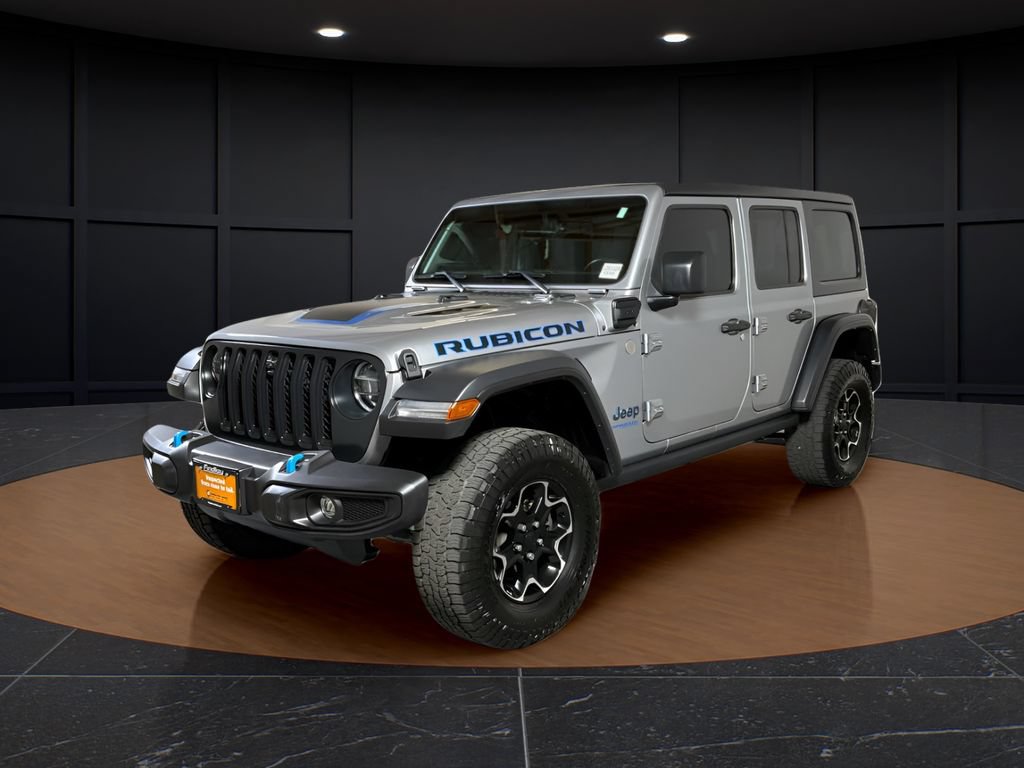 Certified 2021 Jeep Wrangler Unlimited Rubicon 4xe w/ Cold Weather Group AWD/4WD image 1