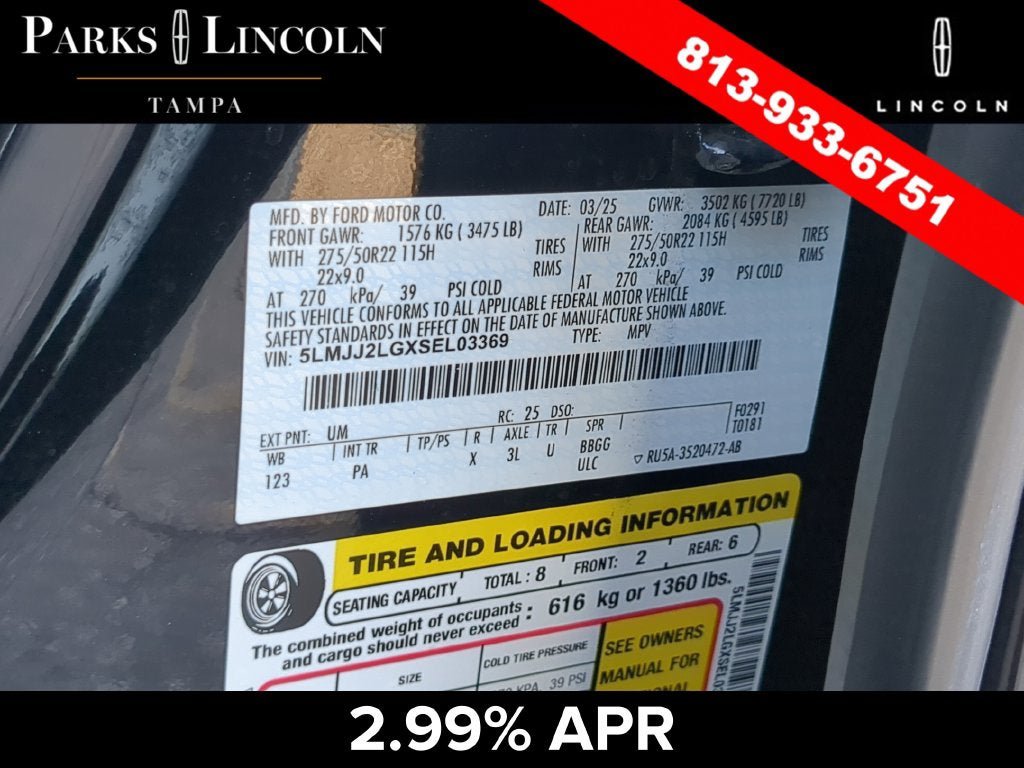 Certified 2025 Lincoln Navigator Reserve AWD/4WD image 37
