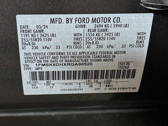 Certified 2024 Ford Explorer XLT w/ Equipment Group 202A AWD/4WD image 36
