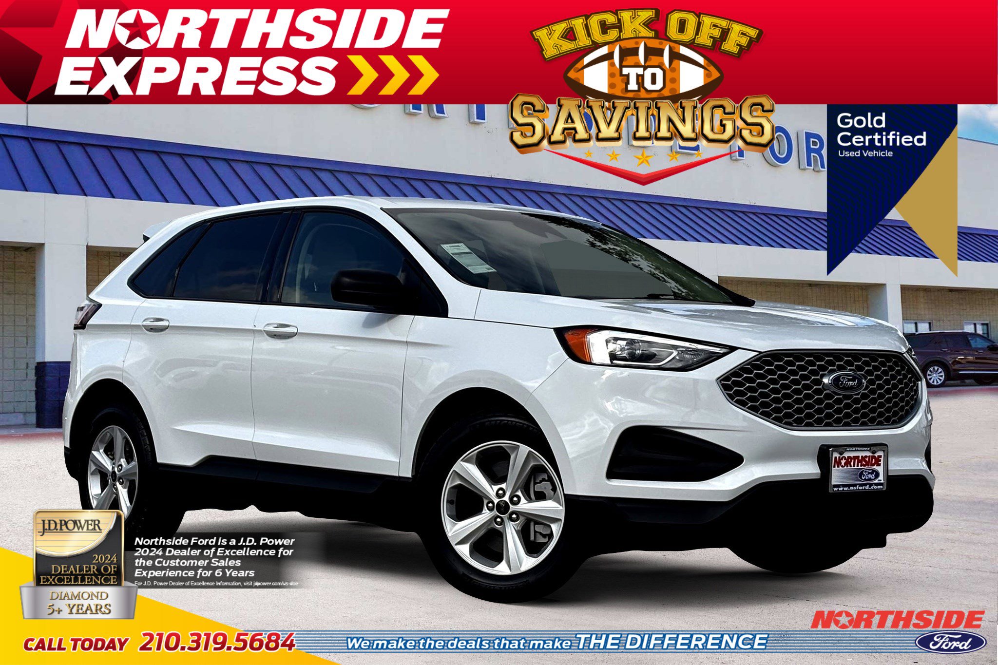 Certified 2024 Ford Edge SE