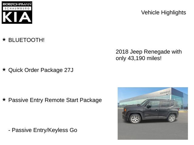 Used 2018 Jeep Renegade Latitude image 7