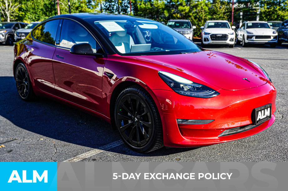 Used 2021 Tesla Model 3 Long Range AWD/4WD image 3