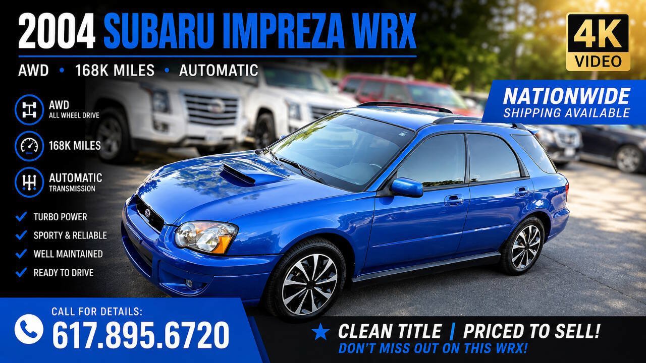 Used 2004 Subaru Impreza WRX Wagon AWD/4WD image 1