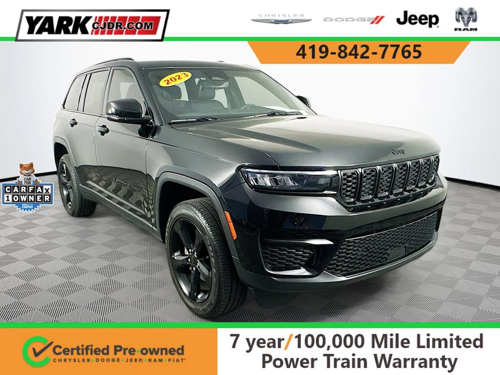 Certified 2023 Jeep Grand Cherokee Altitude AWD/4WD 360° Tour