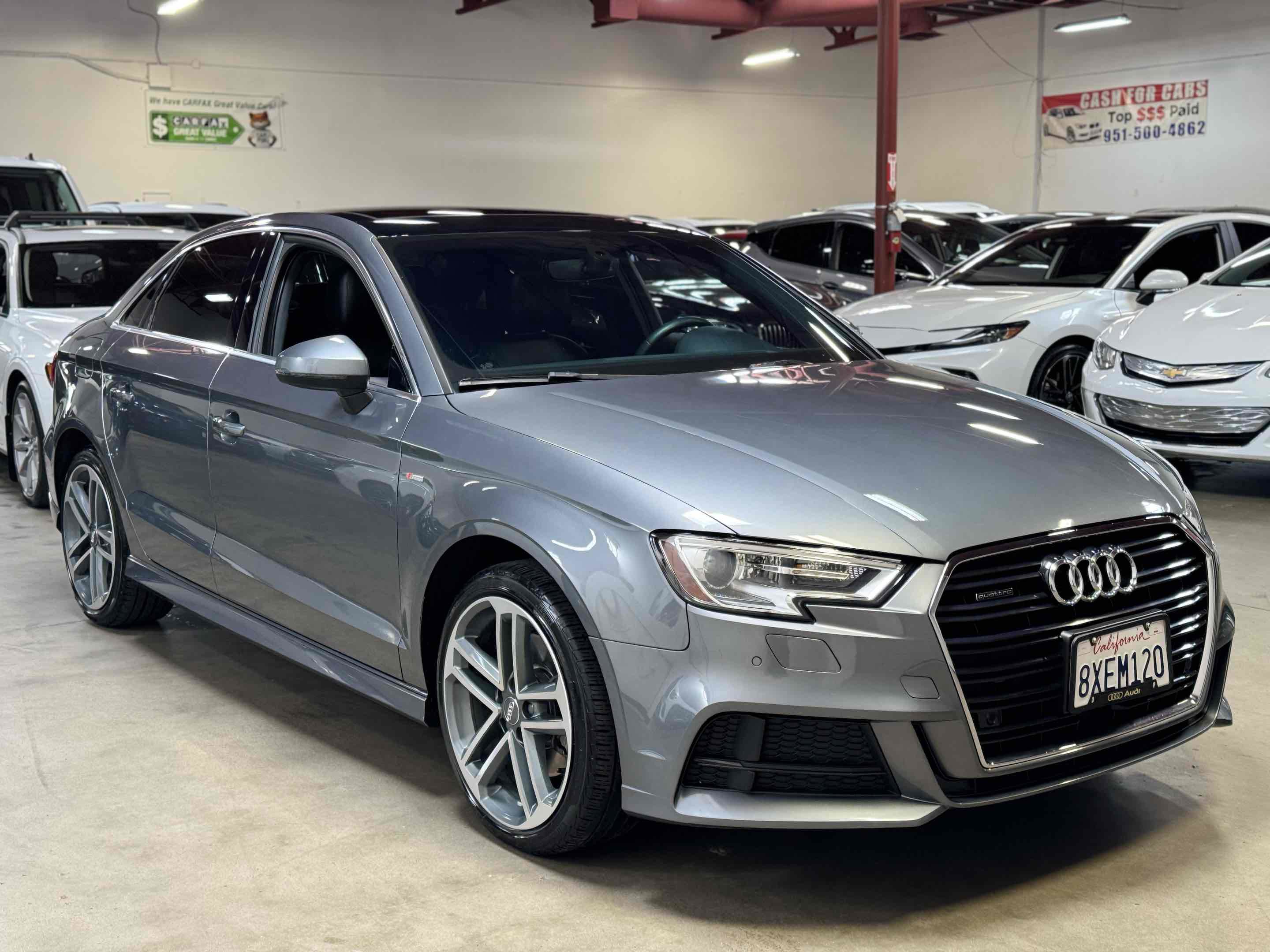 Used 2018 Audi A3 2.0T Premium Plus w/ Premium Plus Package AWD/4WD image 3