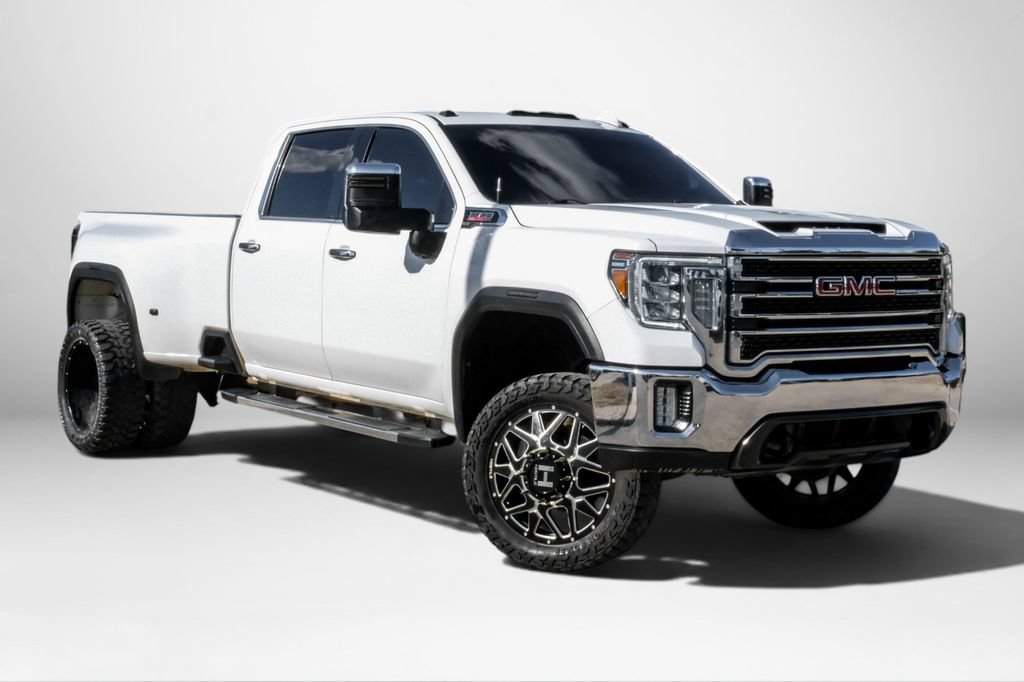 Used 2021 GMC Sierra 3500 SLT w/ SLT Convenience Package AWD/4WD image 4