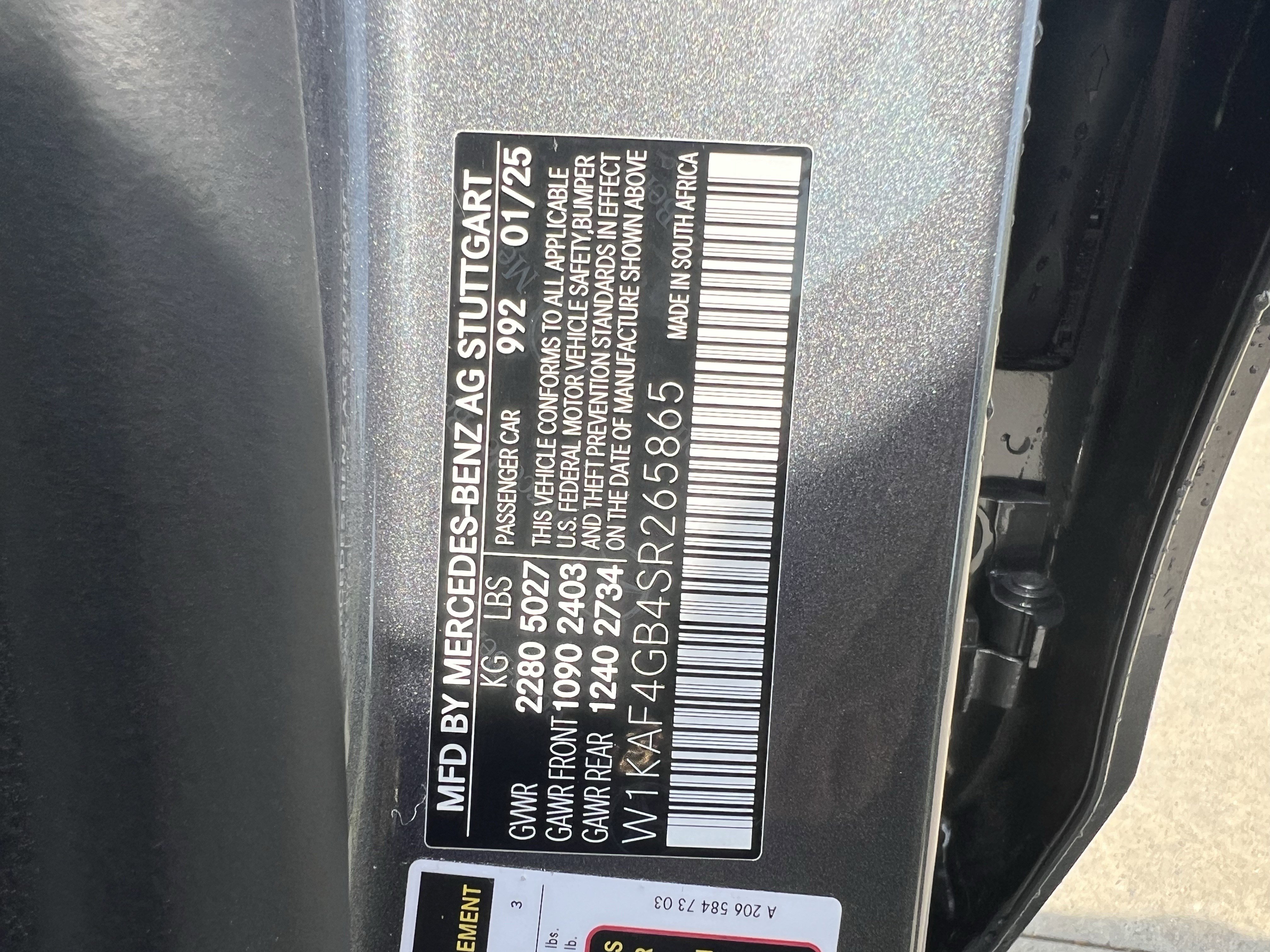 Certified 2025 Mercedes-Benz C 300 Sedan w/ Exclusive Trim Package image 37