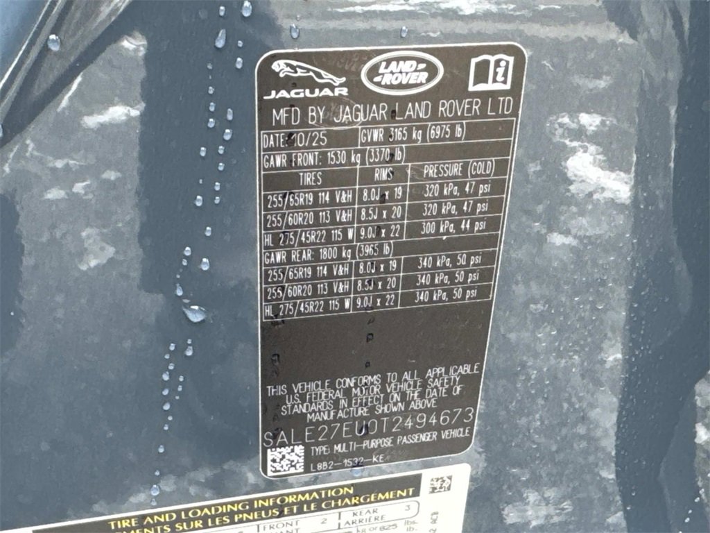 New 2026 Land Rover Defender 110 X-Dynamic SE image 28