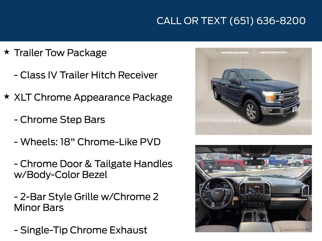 Used 2018 Ford F150 XLT w/ Equipment Group 302A Luxury image 20