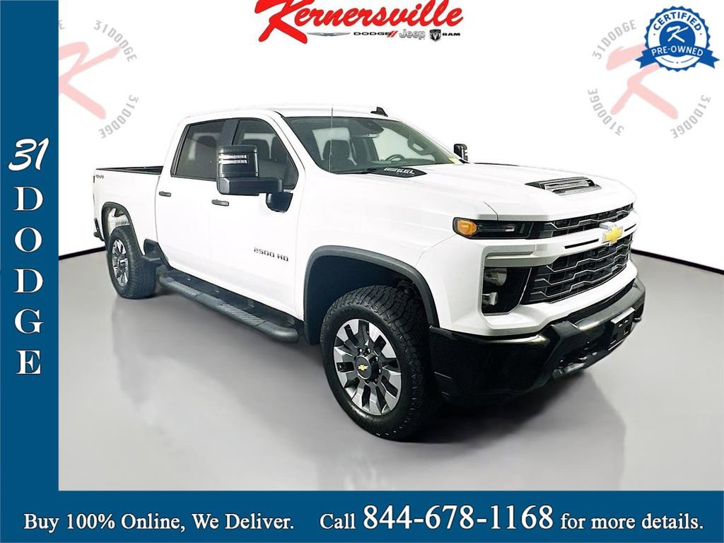 Used 2024 Chevrolet Silverado 2500 Custom w/ Custom Value Package