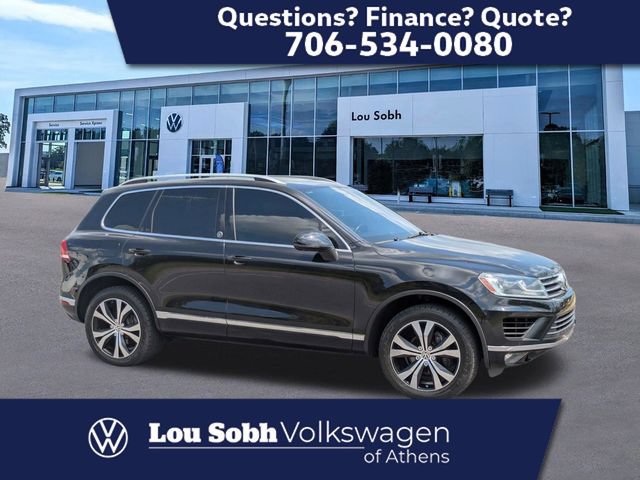 Used 2017 Volkswagen Touareg Wolfsburg Edition AWD/4WD video 1