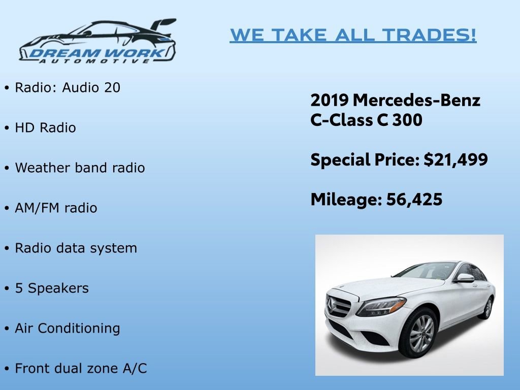 Used 2019 Mercedes-Benz C 300 C 300 w/ Premium Package image 2