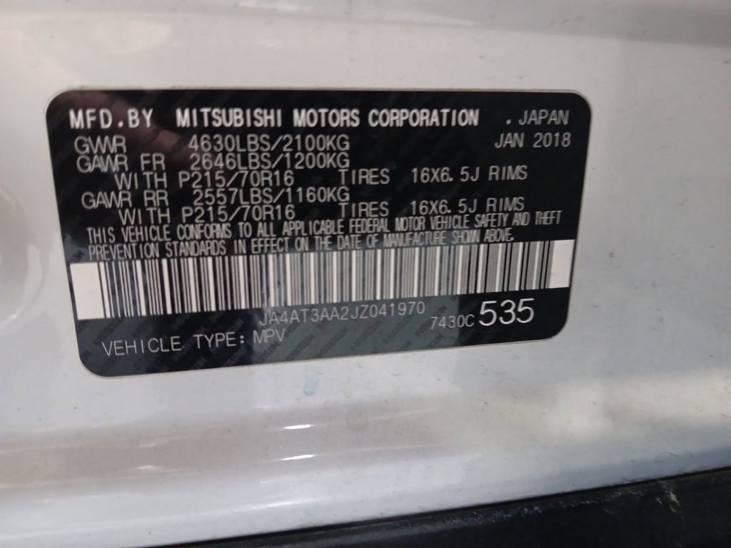 Used 2018 Mitsubishi Eclipse Cross ES image 10