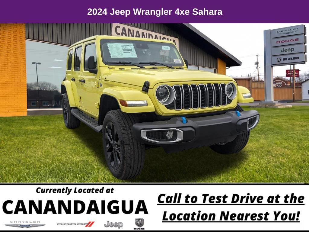 New 2024 Jeep Wrangler Unlimited Sahara w/ Safety Group