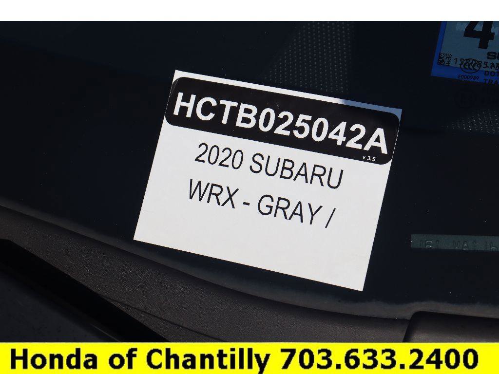 Used 2020 Subaru WRX Limited w/ Popular Package #1 AWD/4WD image 37