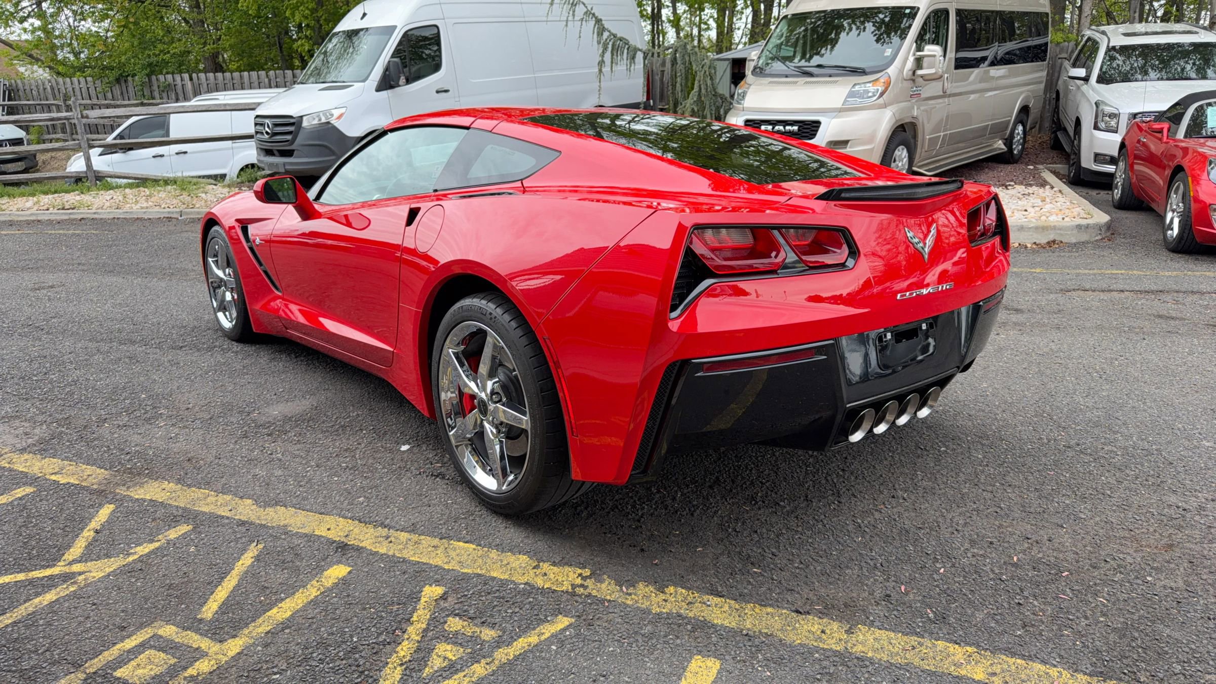 Used 2014 Chevrolet Corvette Stingray Coupe w/ 3LT Preferred Equipment Group RWD image 7