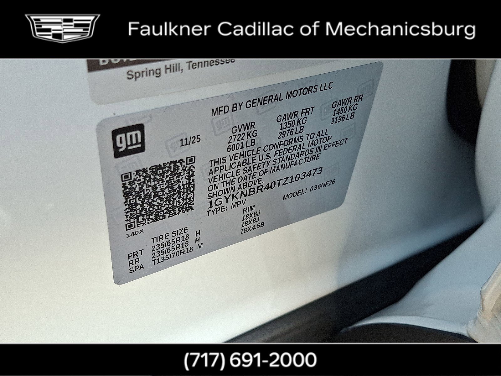 New 2026 Cadillac XT5 Luxury image 21