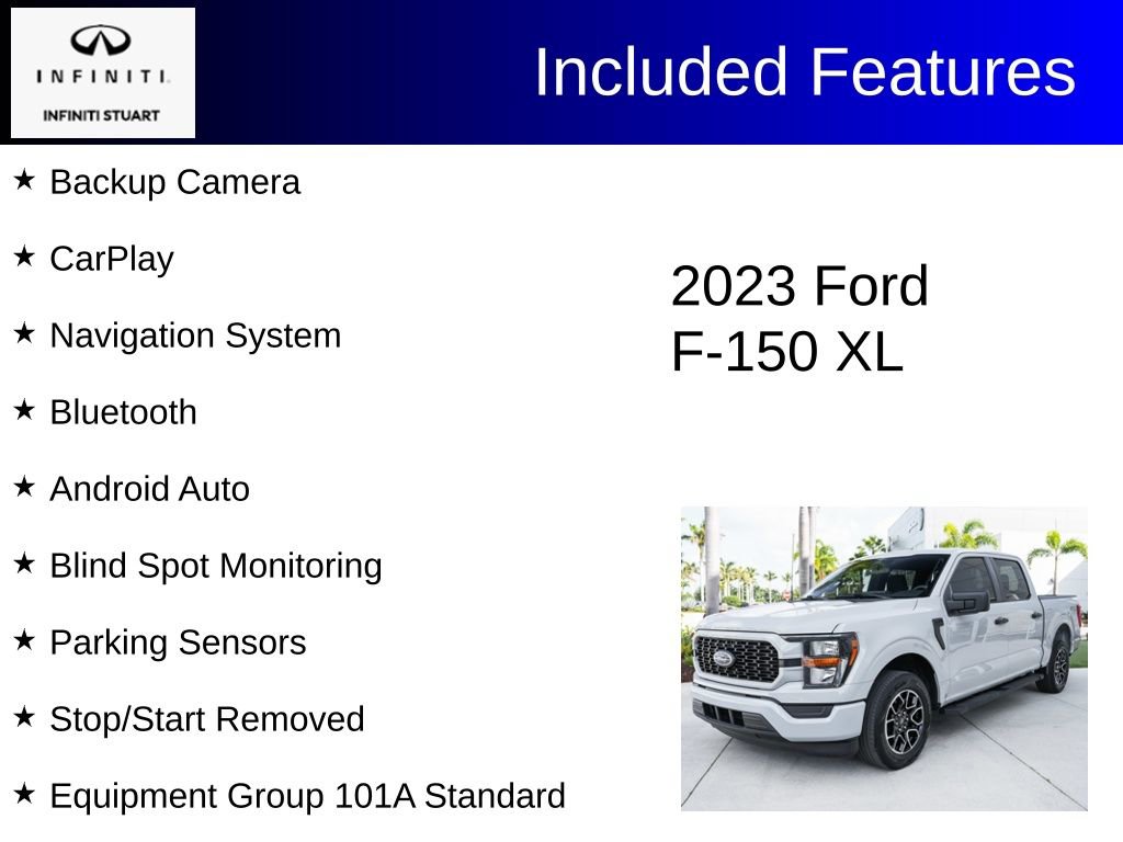 Used 2023 Ford F150 XL w/ STX Appearance Package RWD image 2