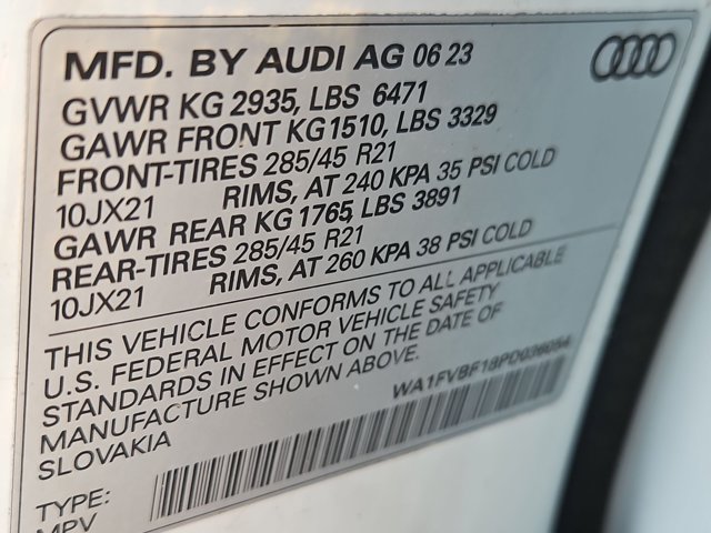 Used 2023 Audi Q8 Prestige AWD/4WD image 30