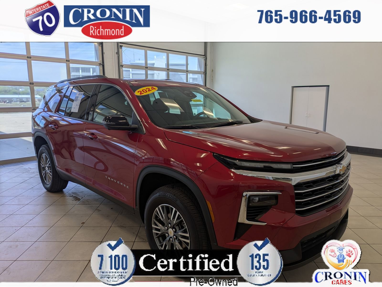 Used 2024 Chevrolet Traverse LT w/ Trailering Package