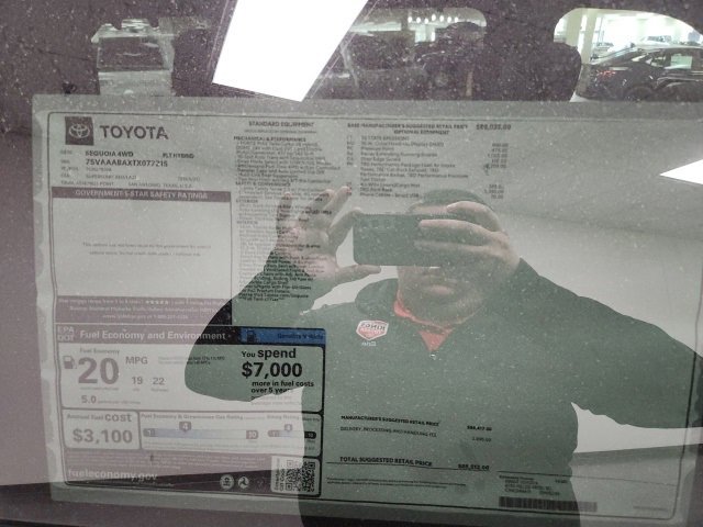 New 2026 Toyota Sequoia Platinum image 7