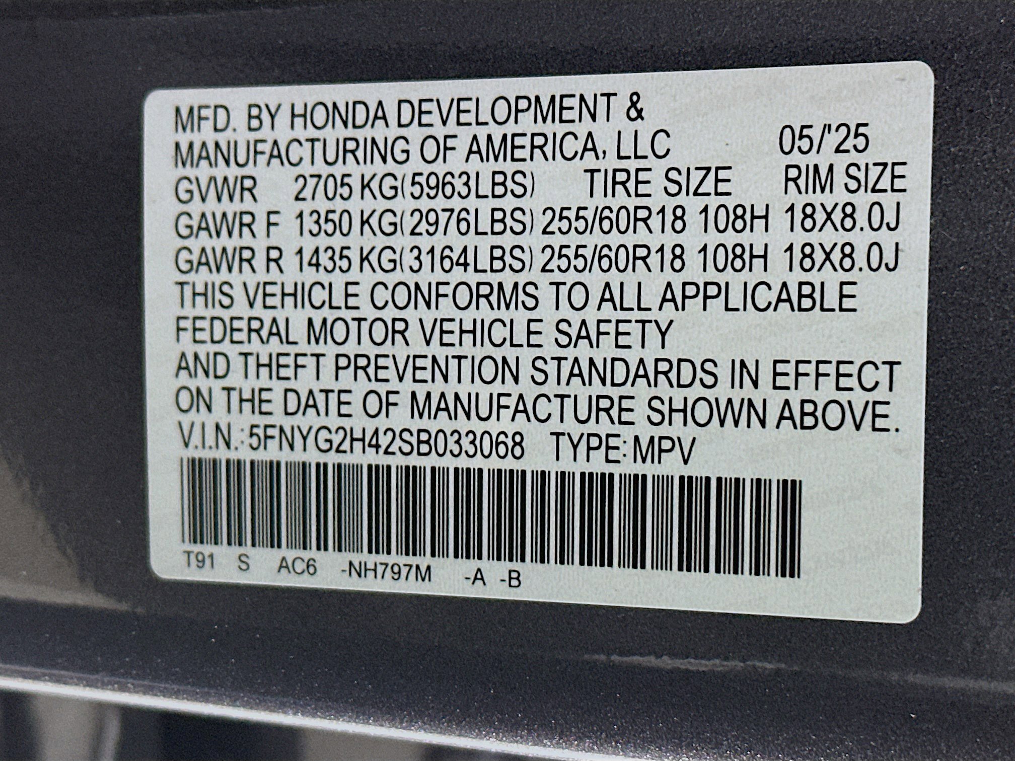 Used 2025 Honda Pilot EX-L image 12
