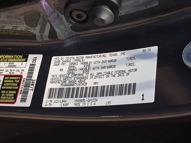 New 2026 Toyota Sequoia 1794 Edition AWD/4WD image 14