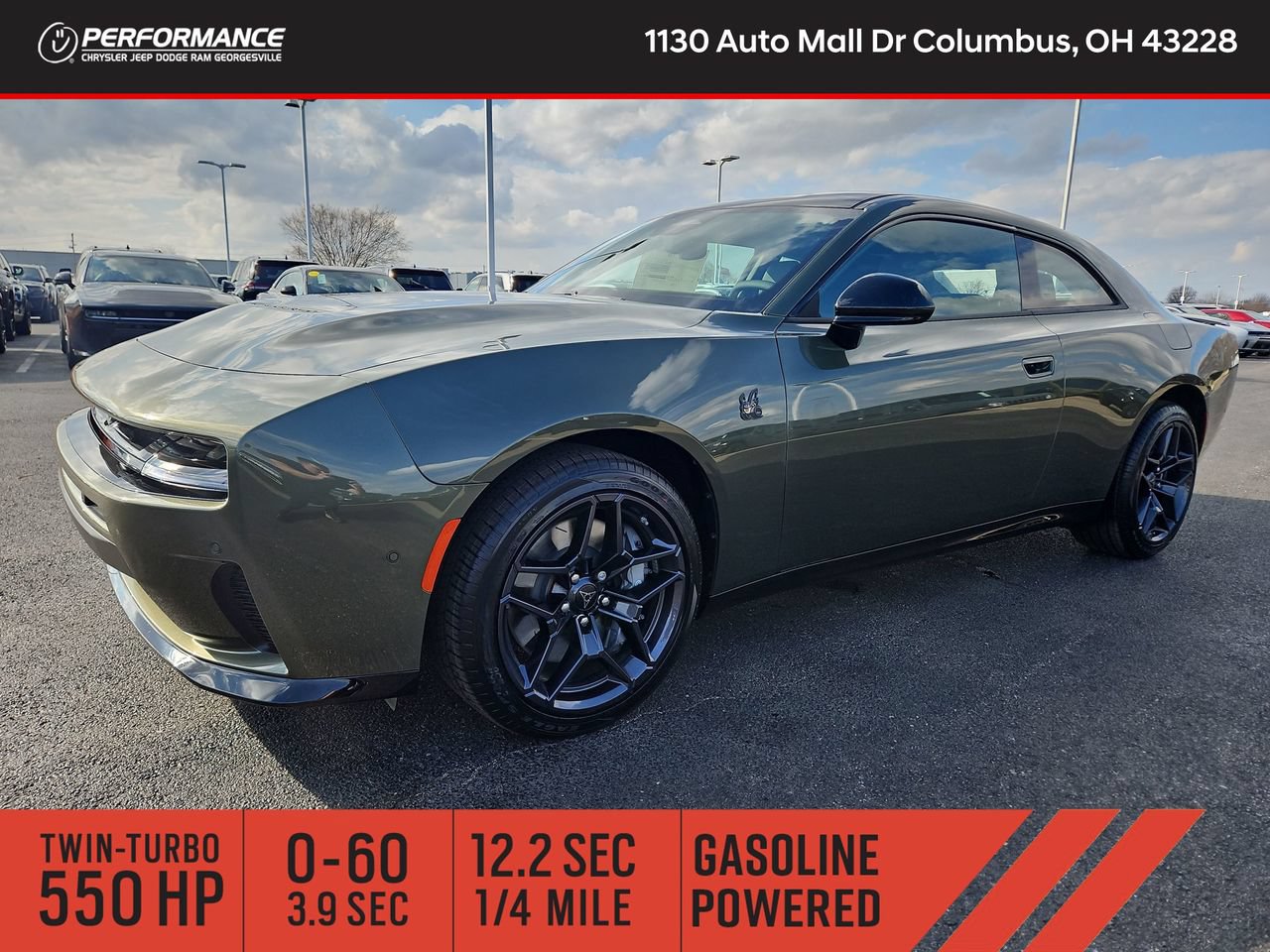New 2026 Dodge Charger Scat Pack w/ Blacktop Package AWD/4WD image 3